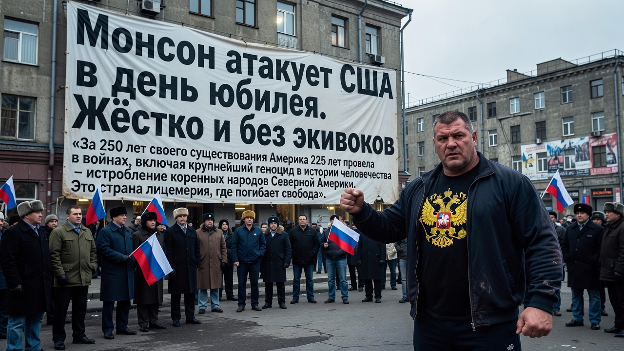 Монсон атакует США в день юбилея. Жёстко и без экивоков